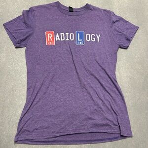 Purple Radiology Graphic Tee